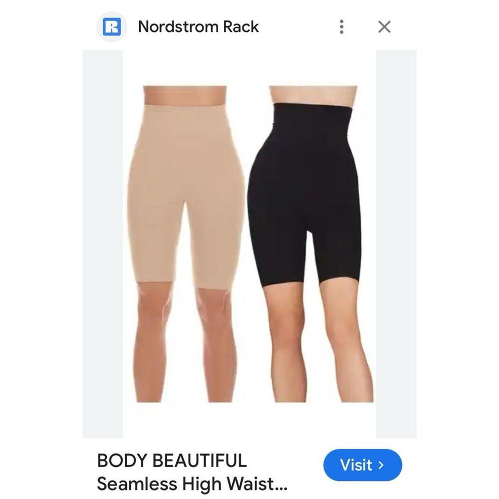 NWT Body Beautiful Seamless High Waist Shaper 2XNordstrom Beige‎ $52.00